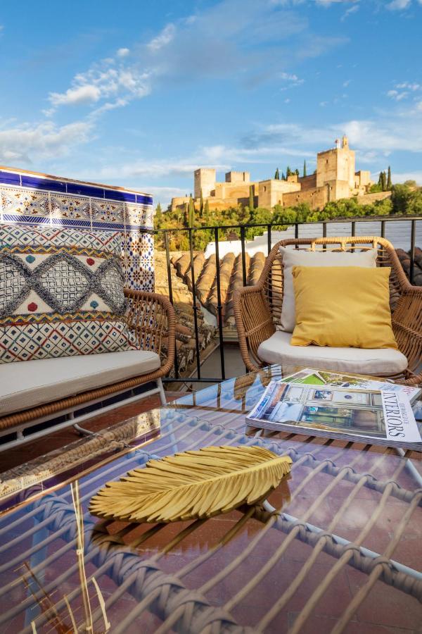 شقة Albaicin Alhambra Views Private Terrace غرناطة المظهر الخارجي الصورة