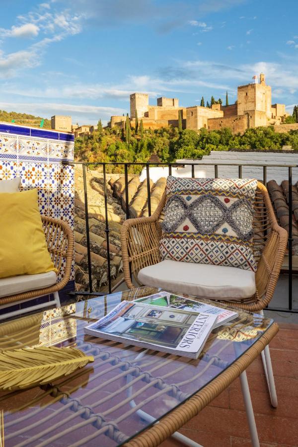 شقة Albaicin Alhambra Views Private Terrace غرناطة المظهر الخارجي الصورة